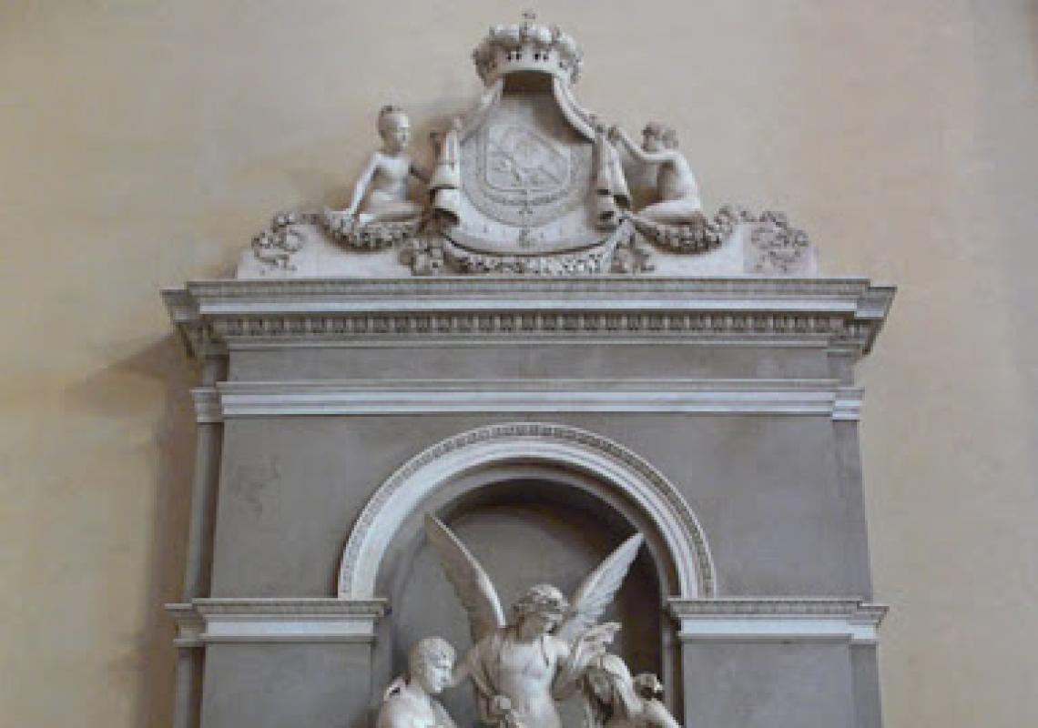LA TOMBA DI ELISA BACIOCCHI IN SAN PETRONIO